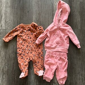 Baby girl cloths bundle 0-3 months